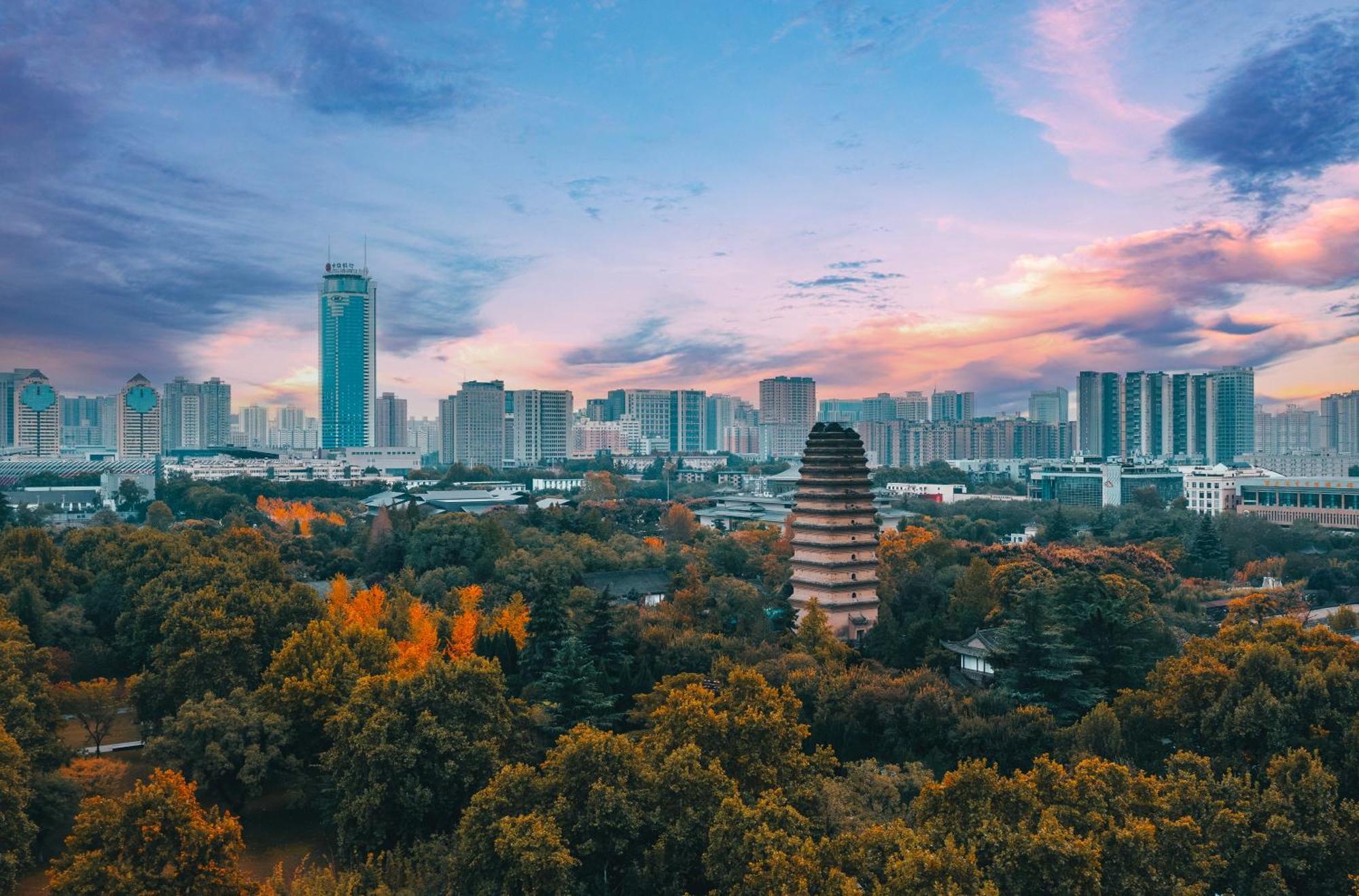 Crowne Plaza Xi'An By Ihg Hotel Bagian luar foto